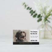 Dog Training Services Visitekaartje (Staand voorkant)