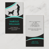 Dog Training - Visitekaartje voor gedragsadvies (Voorkant / Achterkant)