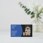 Dog Training Visitekaartjes (Staand voorkant)