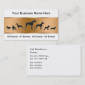 Dog Training Visitekaartjes (Voorkant / Achterkant)