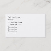 Dog Training Visitekaartjes (Achterkant)