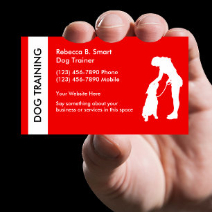 Dog Training Visitekaartjes