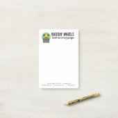 Dog Transport Business Custom Post-it® Notes (Op bureau)