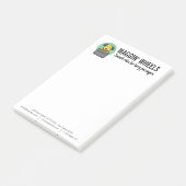 Dog Transport Business Custom Post-it® Notes (Schuin)