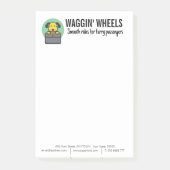 Dog Transport Business Custom Post-it® Notes (Voorkant)