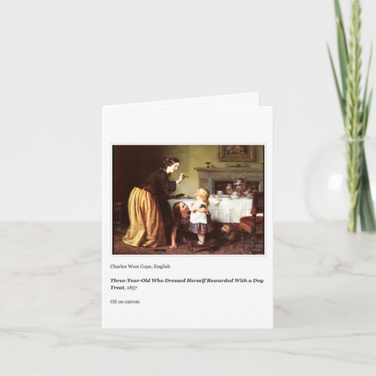 DOG TREAT MOEDERDAG KAART (Voorkant)