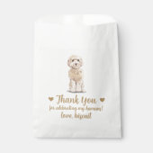 Dog Treat Wedding Favoriet Bag Bedankzakje (Voorkant)
