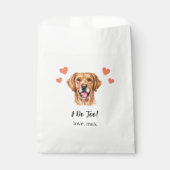 Dog Treat Wedding Favoriet Bag Bedankzakje (Voorkant)