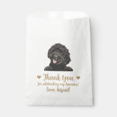 Dog Treat Wedding Favoriet Bag Bedankzakje (Voorkant)