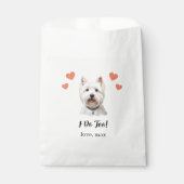 Dog Treat Wedding Favoriet Bag Bedankzakje (Voorkant)