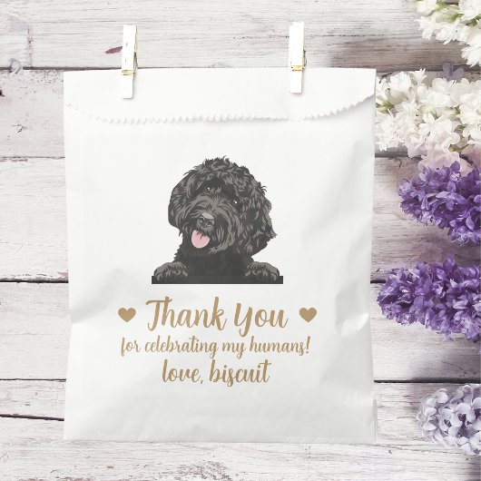 Dog Treat Wedding Favoriet Bag Bedankzakje