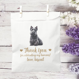 Dog Treat Wedding Favoriet Bag Bedankzakje