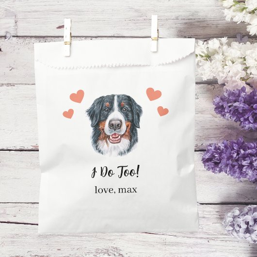 Dog Treat Wedding Favoriet Bag Bedankzakje