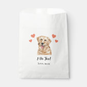 Dog Treat Wedding Favoriet Bag Bedankzakje (Voorkant)