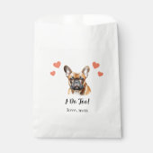 Dog Treat Wedding Favoriet Bag Bedankzakje (Voorkant)