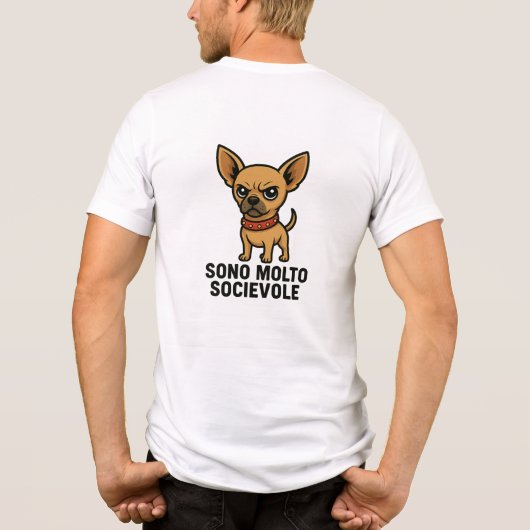 Dog Tri-Blend Shirt (Achterkant)