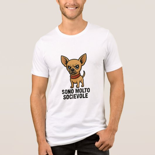Dog Tri-Blend Shirt (Voorkant)