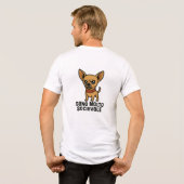 Dog Tri-Blend Shirt (Achterkant volledig)