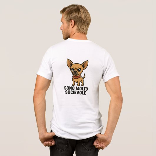 Dog Tri-Blend Shirt (Achterkant volledig)