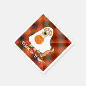 Dog Trick or treat Cocktail Paper Napkins Servetten (Hoek)