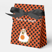Dog Trick or treat Tent Favor Box Bedankdoosjes (Voorkant Zijde)