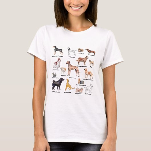 Dog-typen T-shirt (Voorkant)