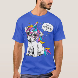 Dog Unicorn i Am zo Magisch T-shirt