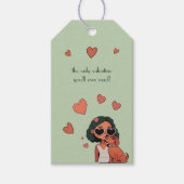 Dog Valentijn Cadeaulabel (Voorkant)