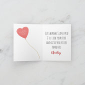 Dog Valentijn Kaart Chocolate Labrador Retriever (Binnen)