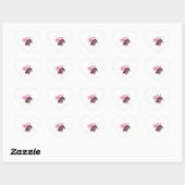 Dog Valentijn s Day Hart Sticker (Vel)