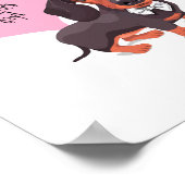 Dog Valentijn s Day Poster (Hoek)