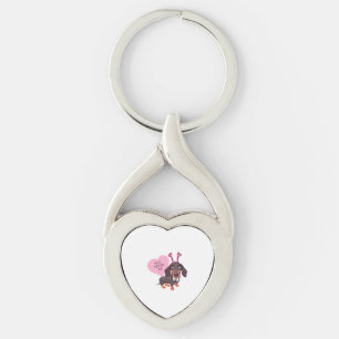 Dog Valentijn s Day Sleutelhanger