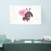 Dog Valentijn s Day Spandoek (Beurs)