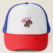 Dog Valentijn s Day Trucker Pet (Voorkant)