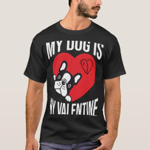 Dog Valentijnsdag Mannen T-shirt