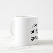 Dog van de Groom Koffiemok (Voorkant links)
