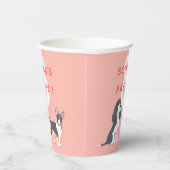 Dog van de kinderdagverblijf van Puppies Papieren Bekers (Rechts)