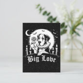 Dog van Groot formaat "GROTE LIEFDE" Briefkaart (Staand voorkant)