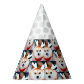 Dog Verjaardagsfeestje Custom Photo Party Pet Feesthoedjes (Achterkant)