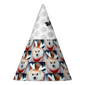 Dog Verjaardagsfeestje Custom Photo Party Pet Feesthoedjes (Links)