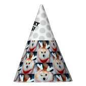 Dog Verjaardagsfeestje Custom Photo Party Pet Feesthoedjes (Rechts)