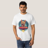 Dog Vibes Only – T-Shirt for Dog Lovers" (Voorkant volledig)