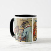 Dog Victoriaans Dinner Dress Doggy Mok (Voorkant links)