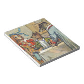 Dog Victoriaans Dinner Dress Doggy Notitieblok (Schuin)