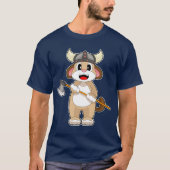 Dog Vikings Axe T-shirt (Voorkant)