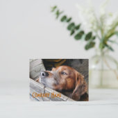 DOG VISITEKAARTJE (Staand voorkant)