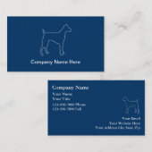 Dog Visitekaartjes (Voorkant / Achterkant)