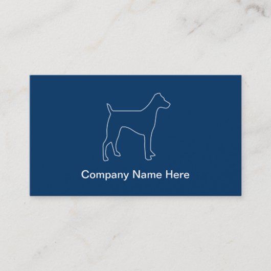 Dog Visitekaartjes (Voorkant)