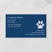 Dog Visitekaartjes (Achterkant)