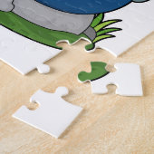 Dog Vist Fisher Finshing Legpuzzel (Zijkant)